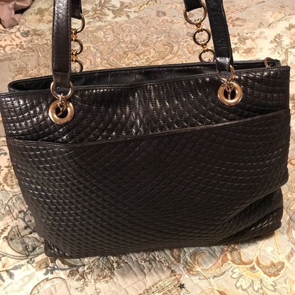 Bally Leather quilted bag - Picture 4 of 8